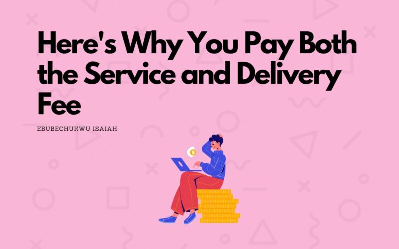 Doordash service fee vs delivery fee: Why Pay them both?!