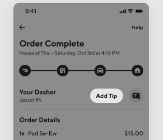 How to tip on Doordash after Delivery 