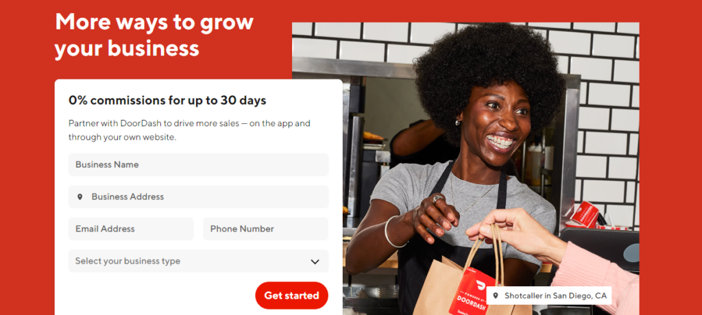 Signing up| How to Sell on Doordash from Home