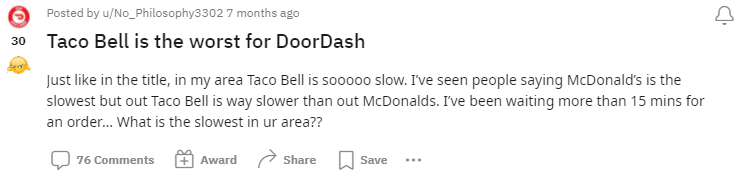 taco bell complaints from doordash drivers: reason why Doordash Searching for a Dasher is Taking Long 