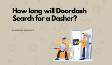 How long will Doordash Search for a Dasher?