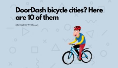 DoorDash bicycle cities? Here are 10 of them