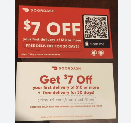 Reason behind doordash group order promo code not working