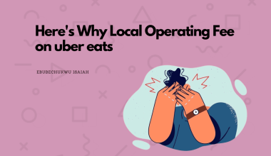 A featured image on the topic Here's Why Local Operating Fee on uber eats