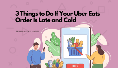 A featured image on 3 Things to Do If Your Uber Eats Order Is Late and Cold